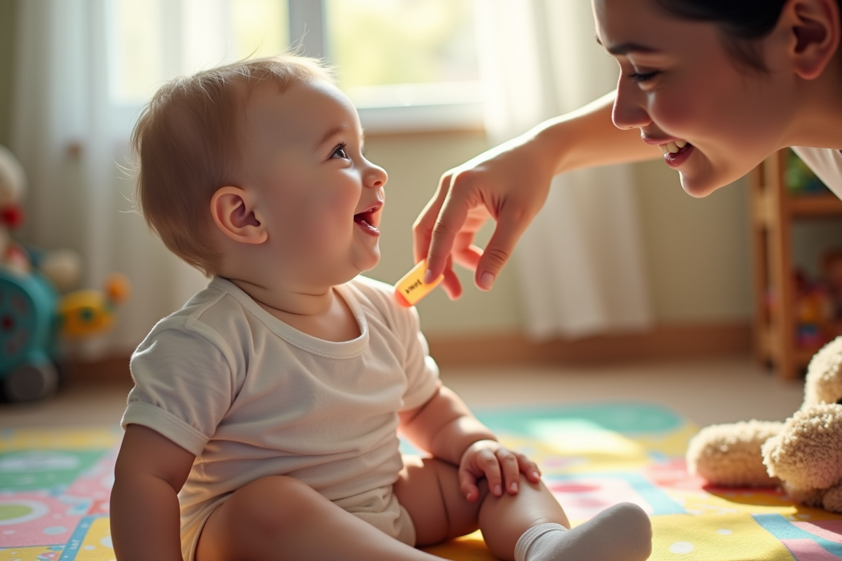 À quel âge un bébé commence-t-il à dire son prénom