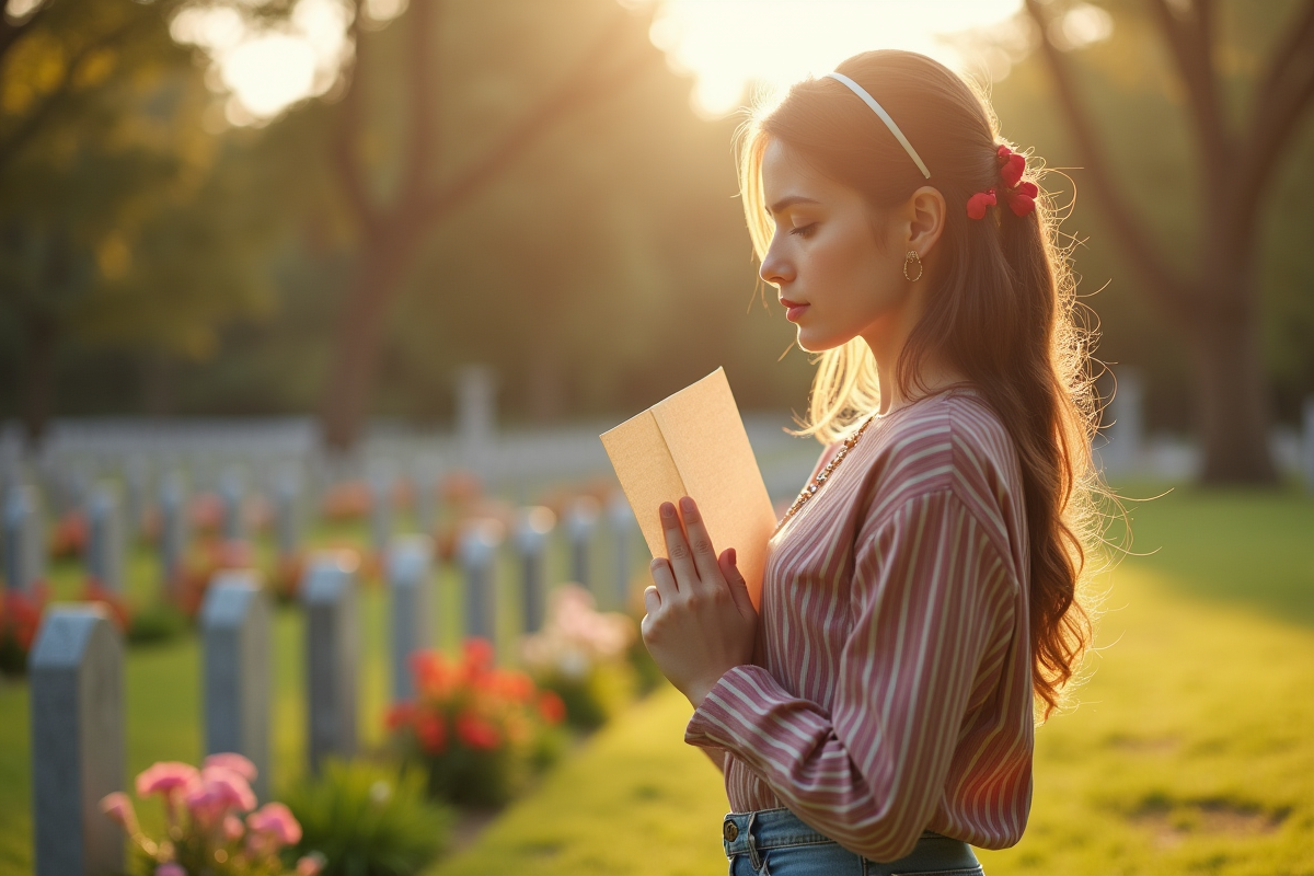 Paroles de réconfort : ce qu’une fille peut dire lors de l’enterrement de sa mère